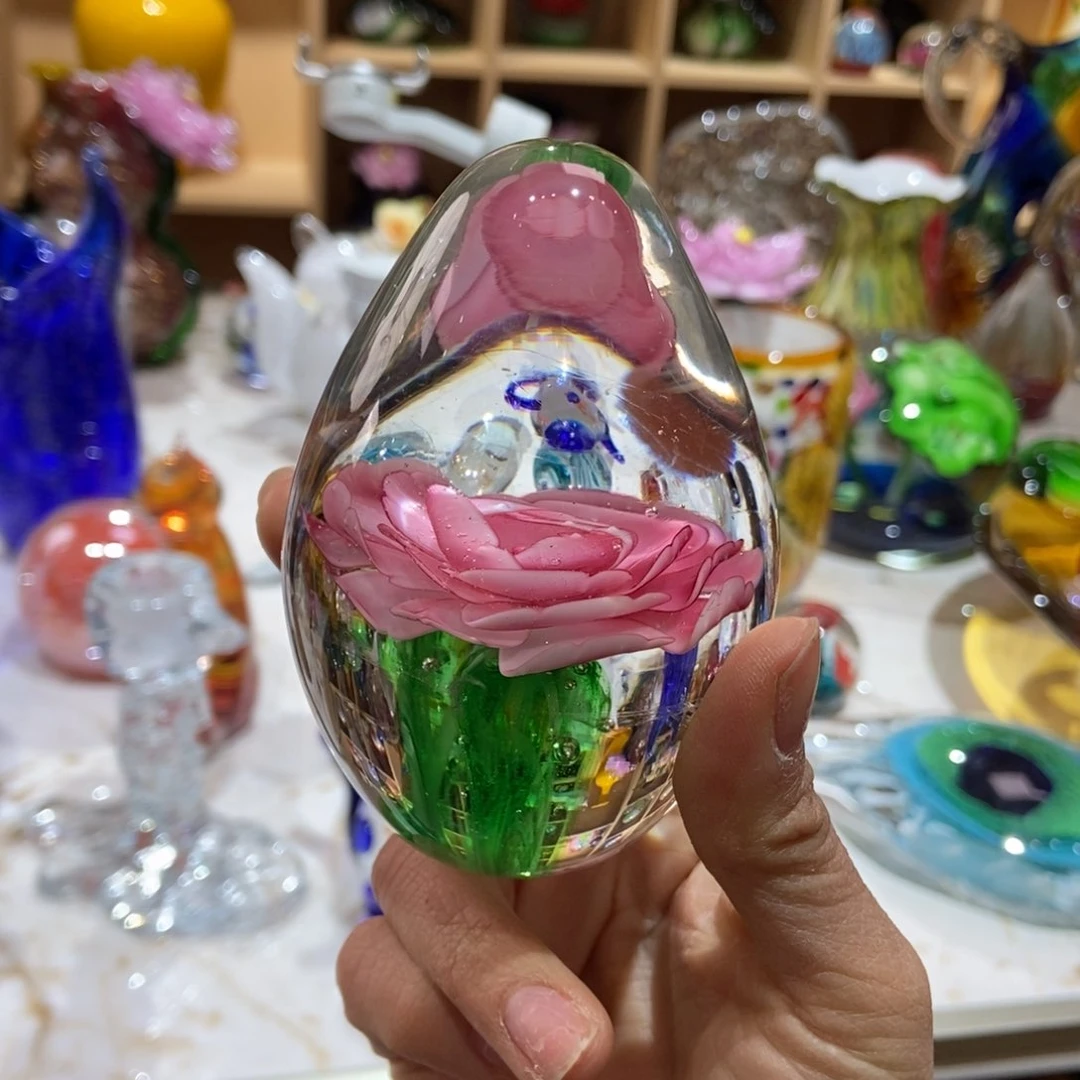 琉璃手工艺品瑕疵