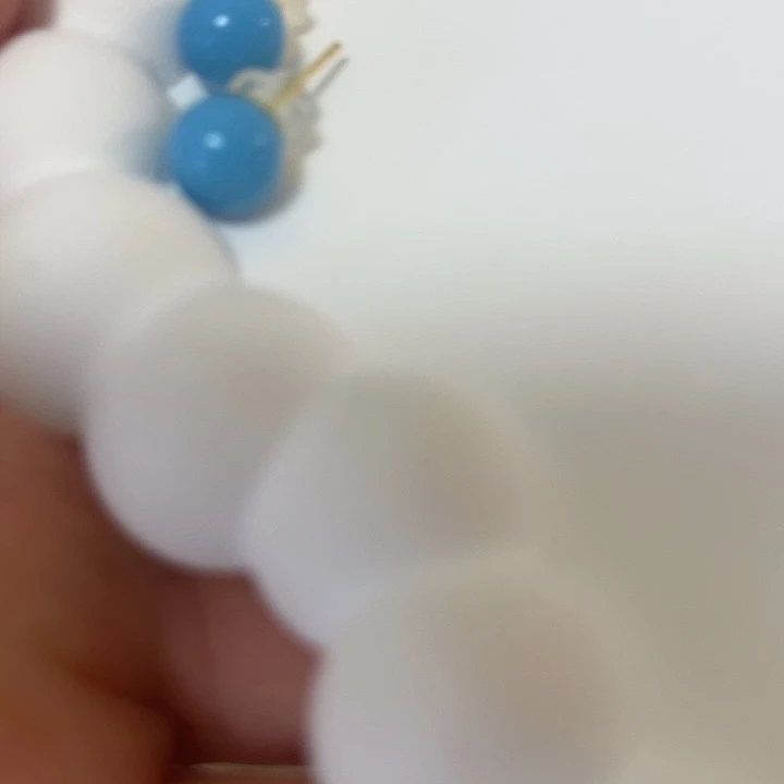 玻璃合金合金耳钉