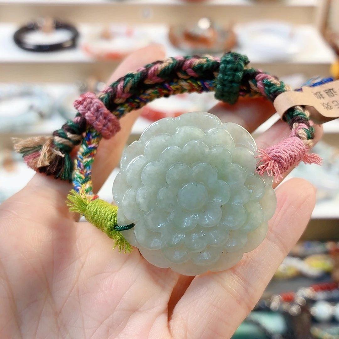 翡翠未镶嵌手链手串