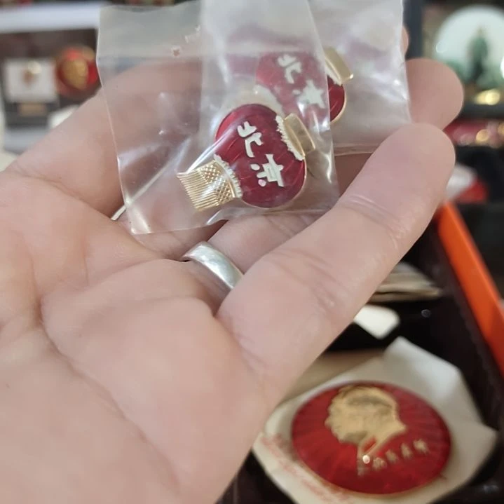 主***人5枚像章收藏像章收藏