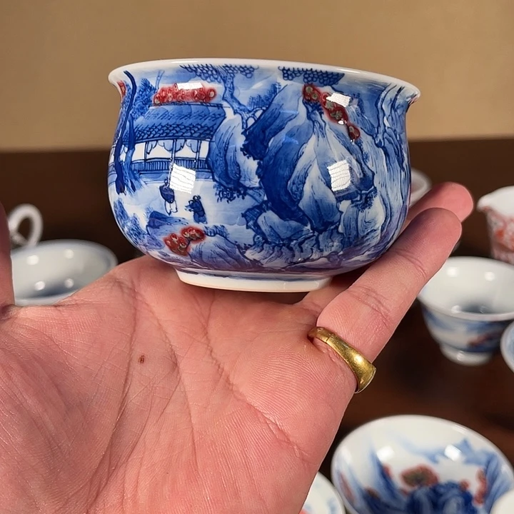 摆件陶景德镇陶瓷老陶