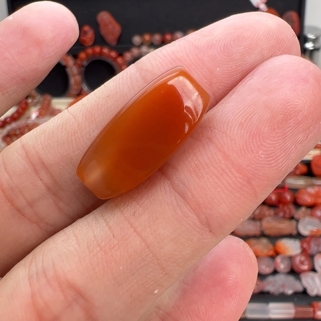 南红玛瑙未镶嵌颈饰勒子