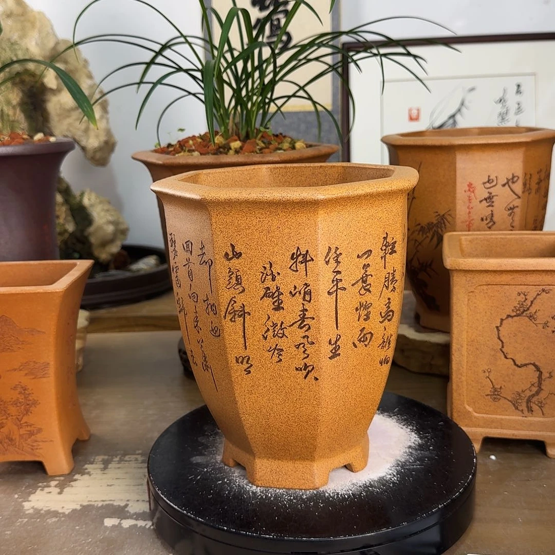 C***松紫砂花盆紫砂花盆