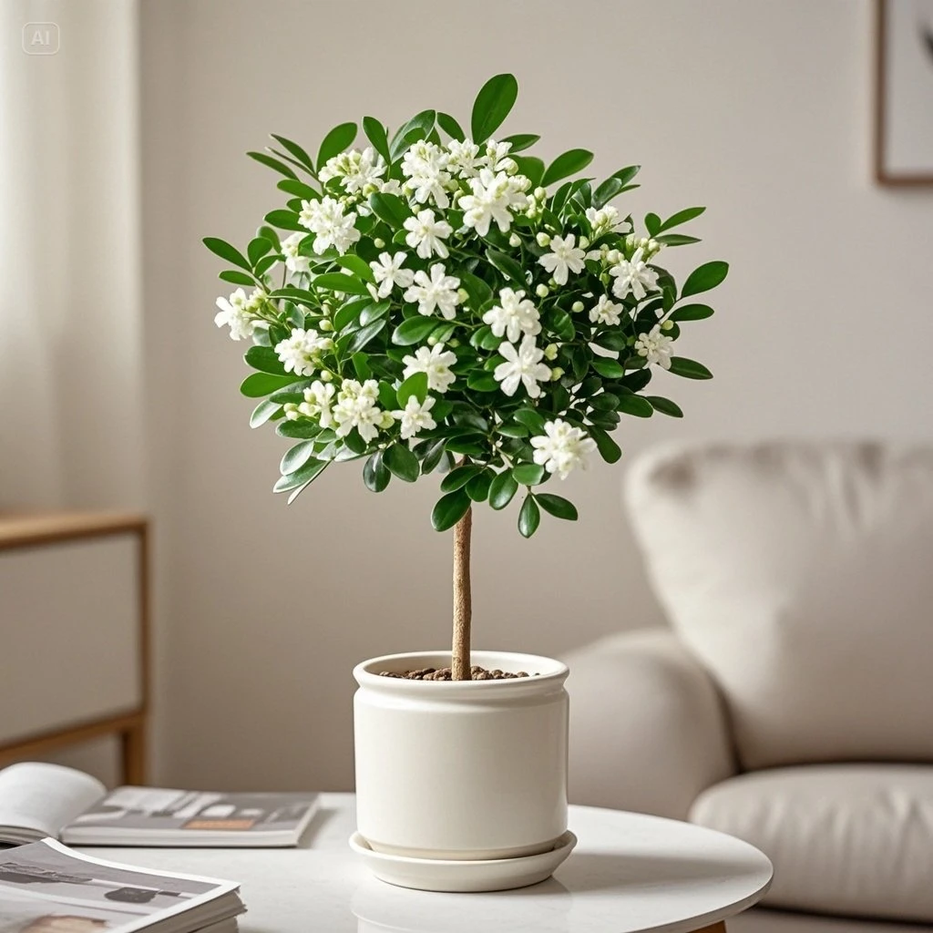 【精选绿植选择】九里香盆栽绿植物花卉独杆老桩浓香型驱蚊净化空气