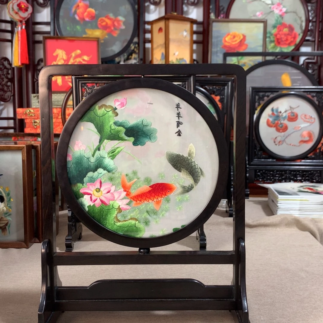 木苏绣精品推荐给你们