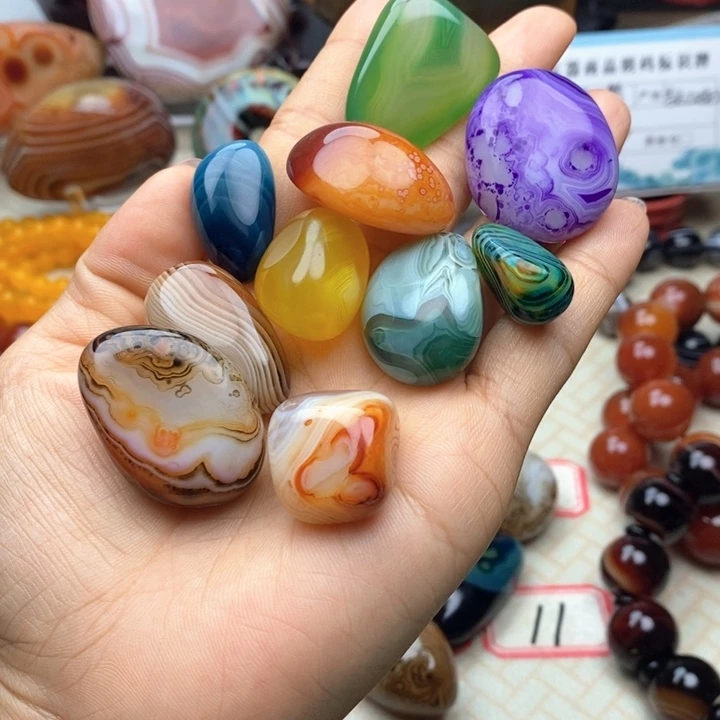 玛瑙/玉髓未镶嵌颈饰