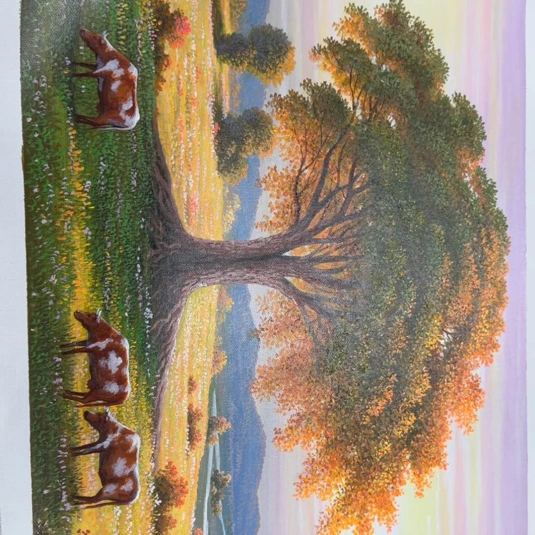 油画在干嘛了啊我想