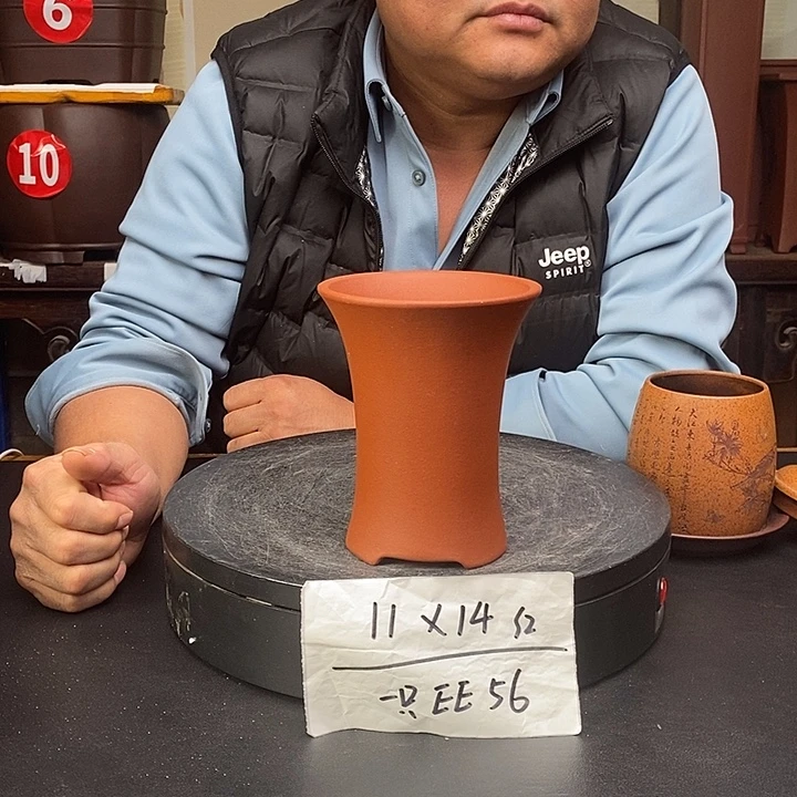 花盆紫砂紫砂花盆货号一只EE56