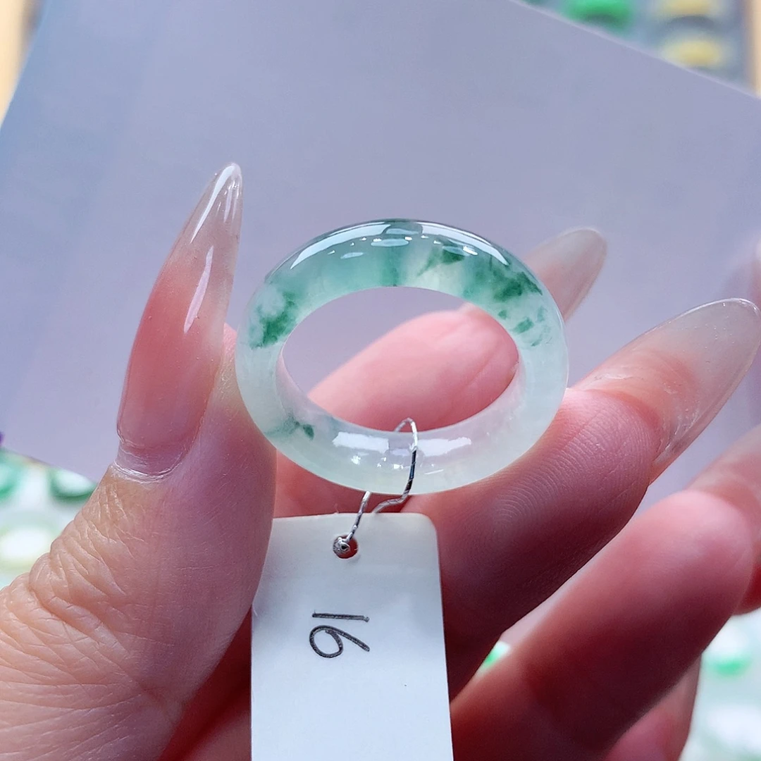 翡翠未镶嵌戒指缅甸A货