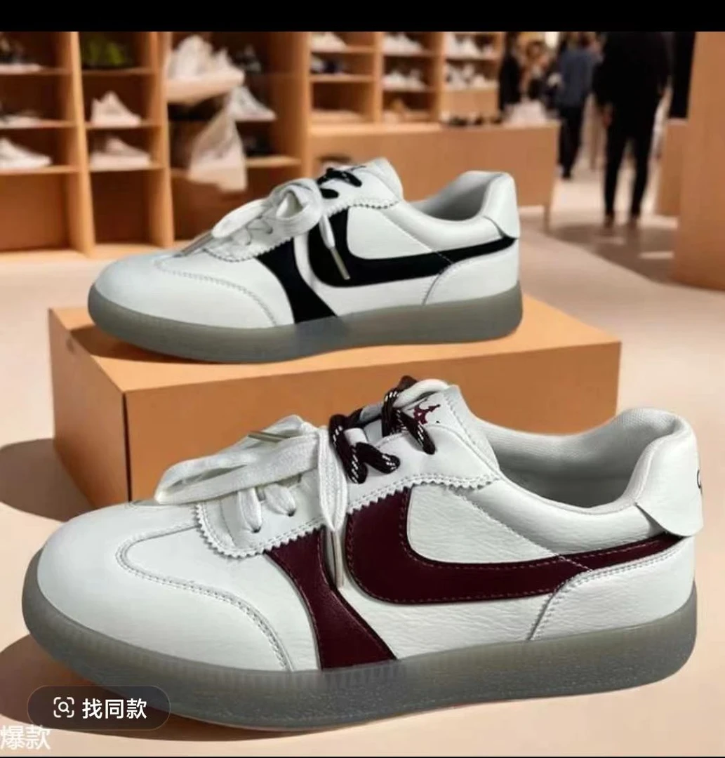 莎莉娅514Y1240德训鞋时尚休闲鞋厚底平底鞋单鞋高智淡人风