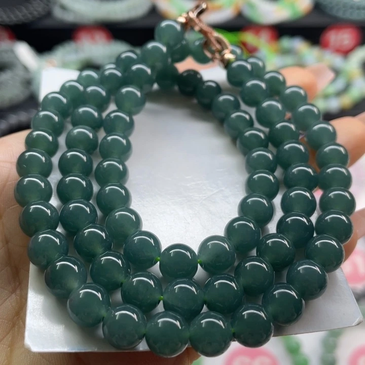 未镶嵌手链翡翠卡7.8