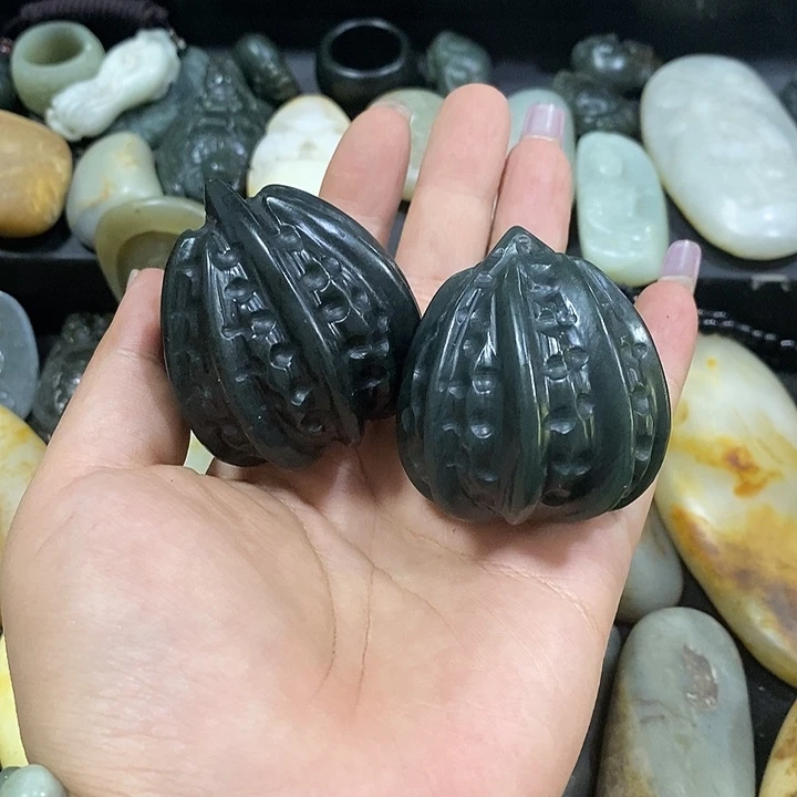 心***然和田玉（糖玉）未镶嵌挂件