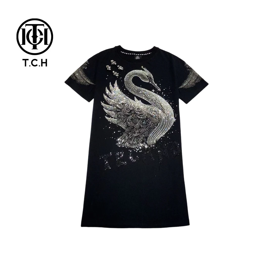 轻奢-T.C.H/春夏新款新中式洋气时尚显瘦气质连衣裙T72B30E6018A