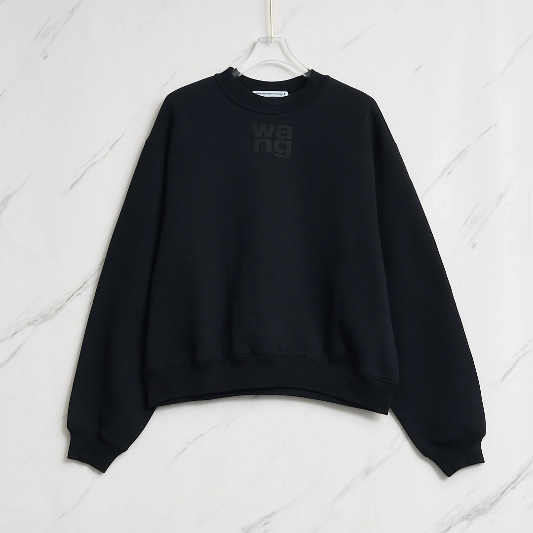 全新未使用  【瑞池女装】Alexander Wang字母印花卫衣/AGGU00551