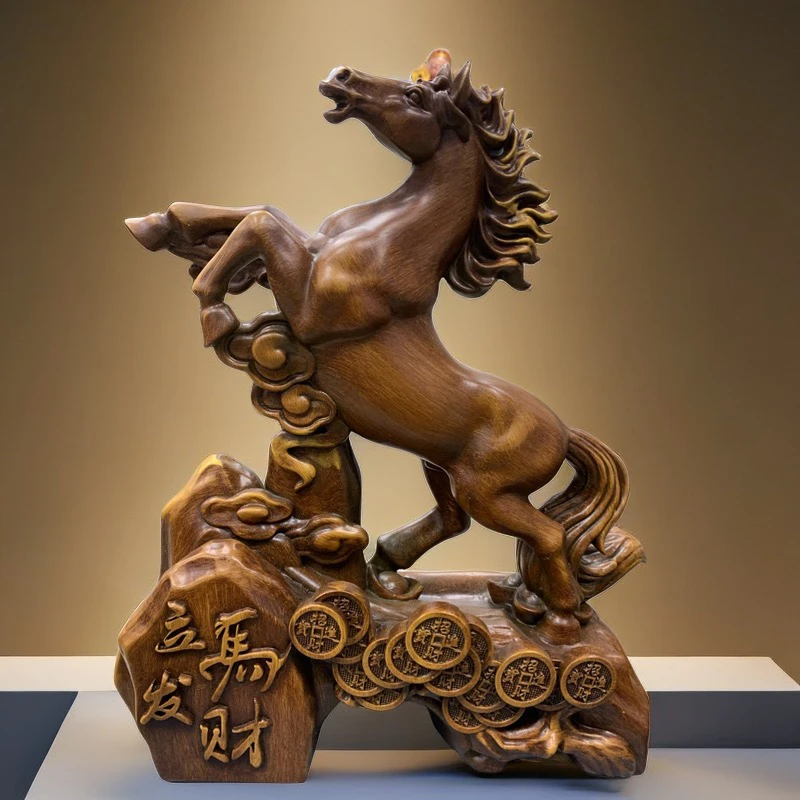 立马发财家居摆件