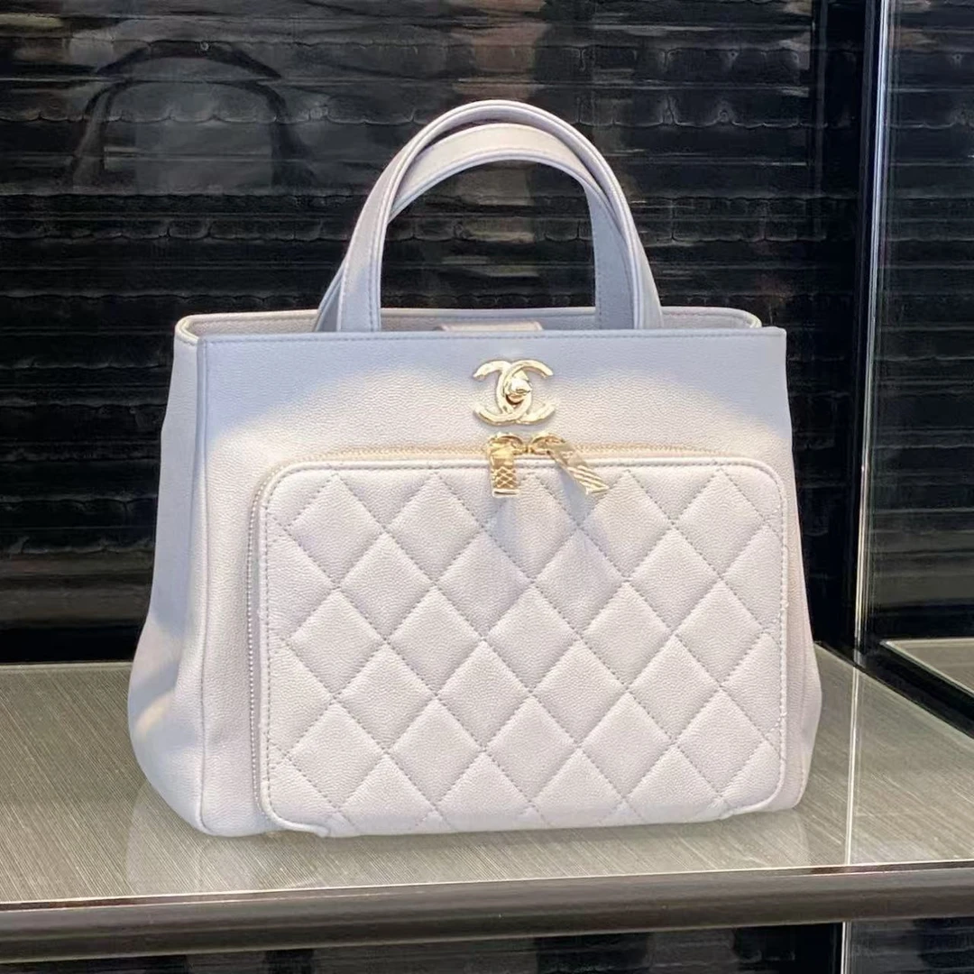 99新 Chanel/香奈儿 包展专属 Chanel白金邮差托特