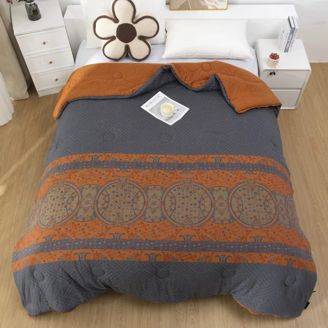 （花非花）200cm*230cm 高端纯棉柔软保暖可机洗大豆被