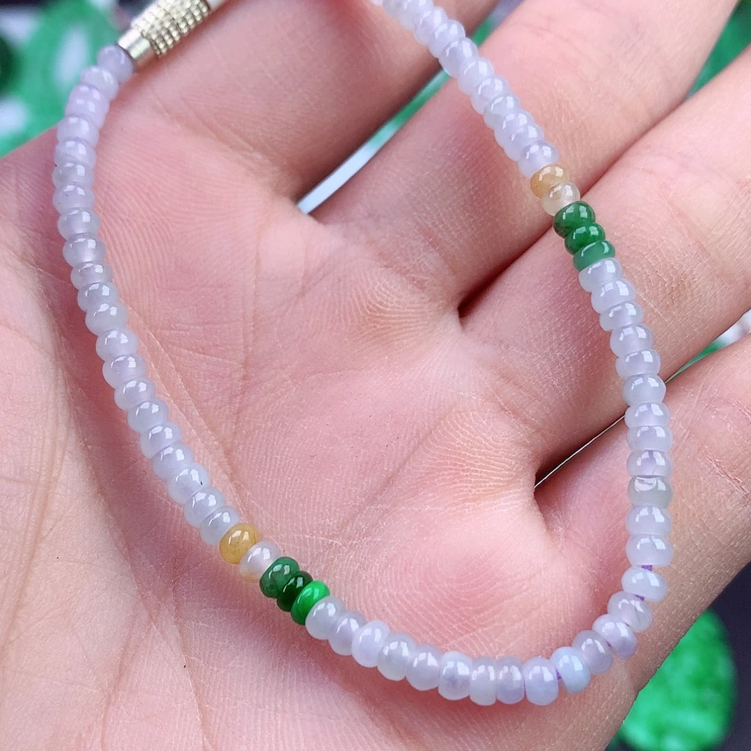 未镶嵌手链翡翠手串