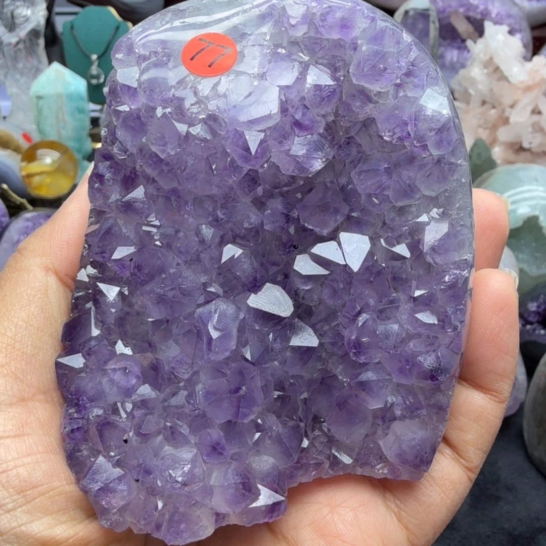 摆件水晶未镶嵌紫水晶福利