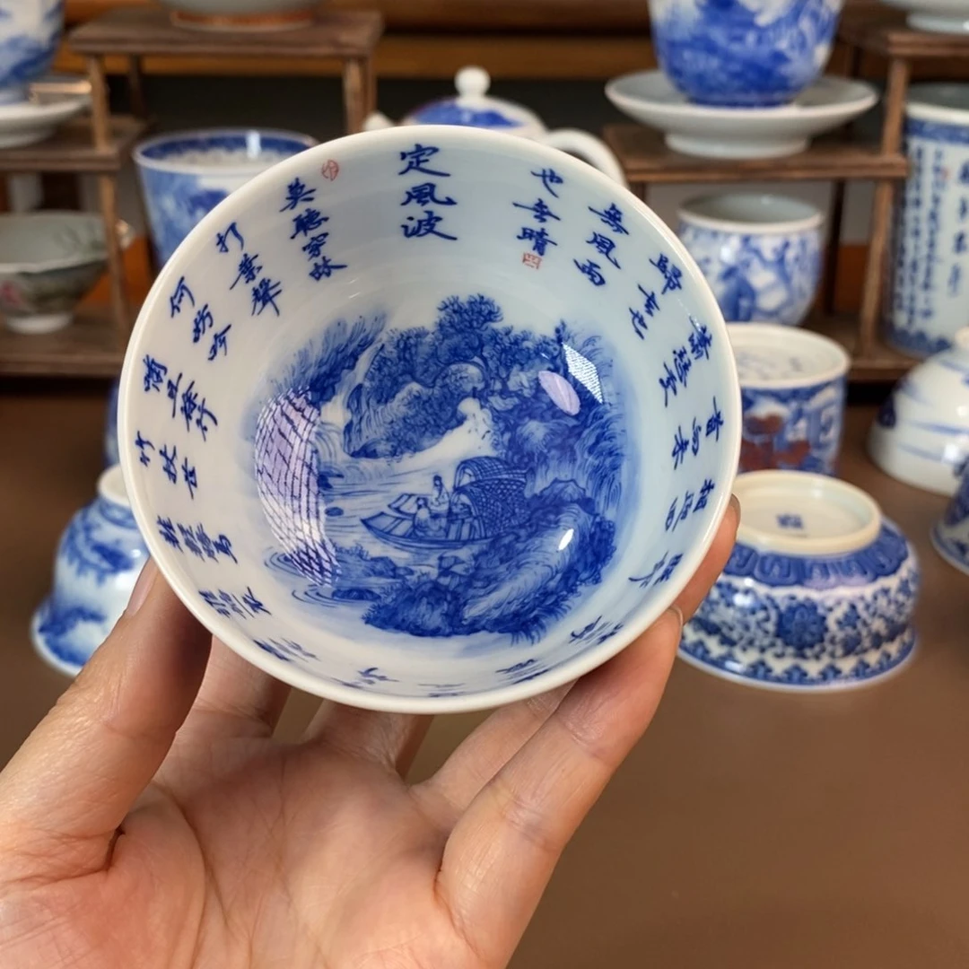 景德镇陶瓷手工手绘