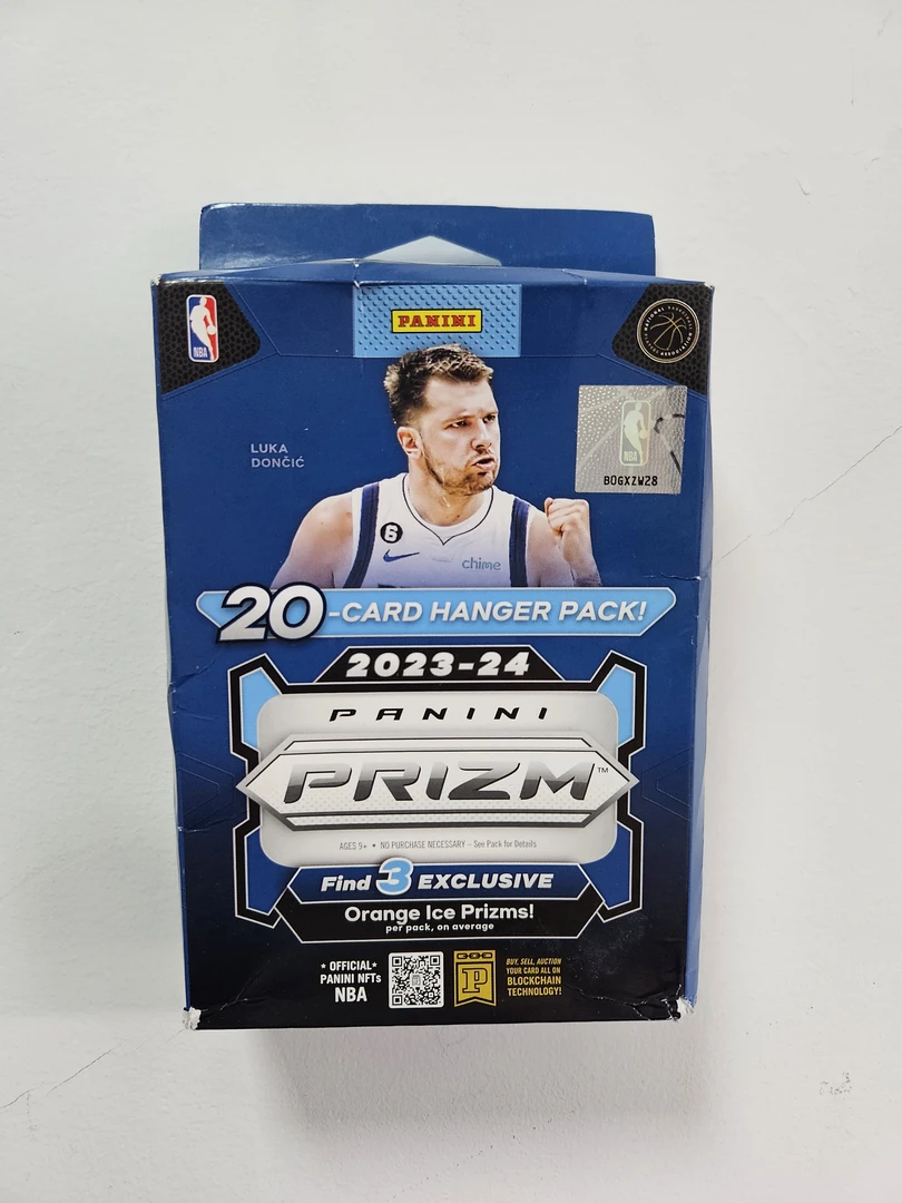 【拆盒】panini 23-24 pz 挂盒 纸质球星卡 未成年人禁止下单