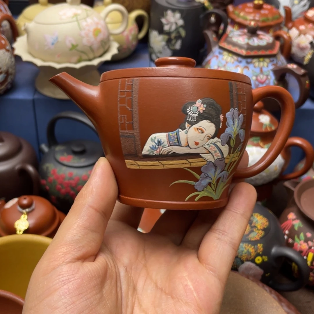 茹***嫣紫砂茶杯紫砂主人杯180cc