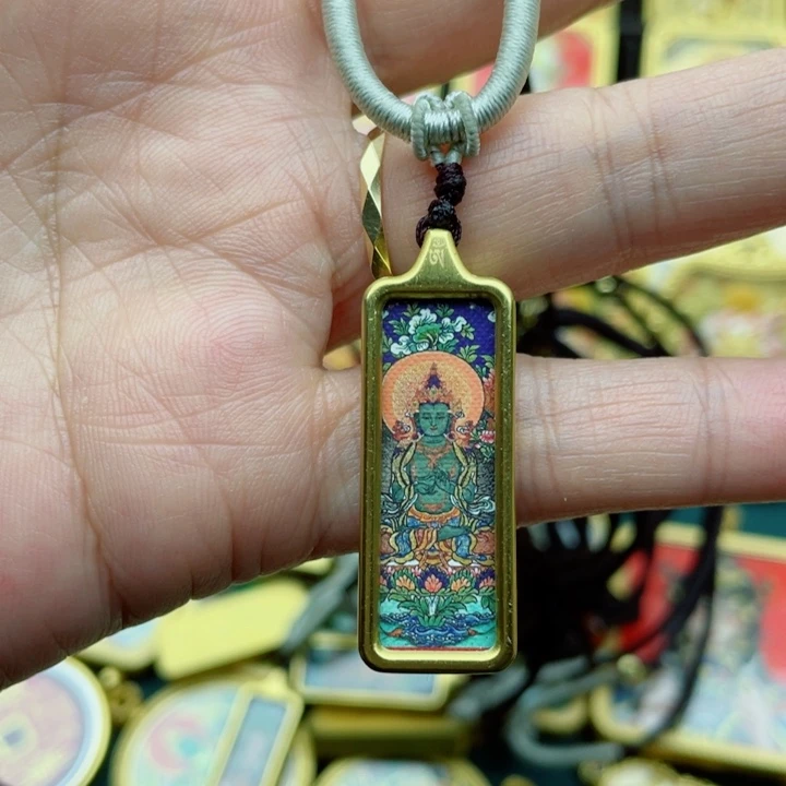 吊坠唐卡他饿啦他饿了