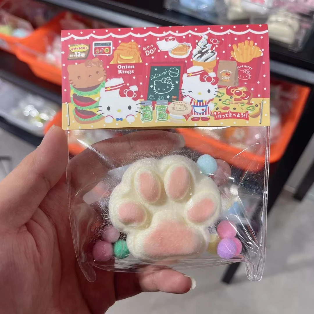 伊晗DIY手工默认瑕疵可爱猫爪泥感高颜值解压玩具发泄硅胶捏捏乐