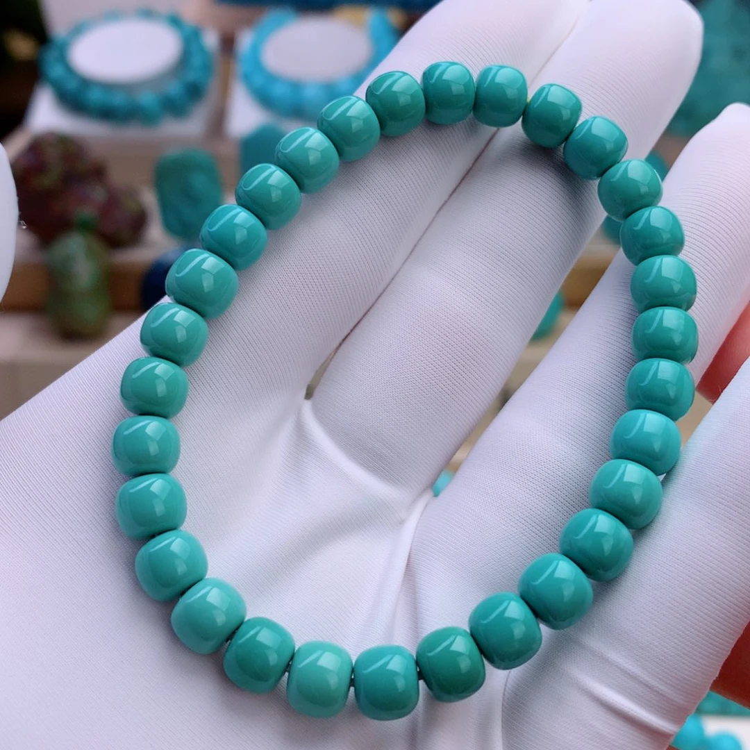 绿松石未镶嵌挂件