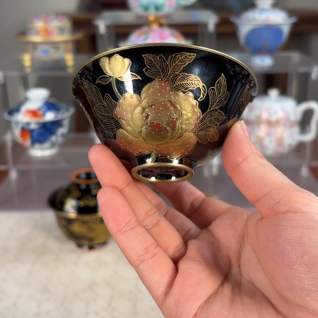 纯手工手绘 高端茶器