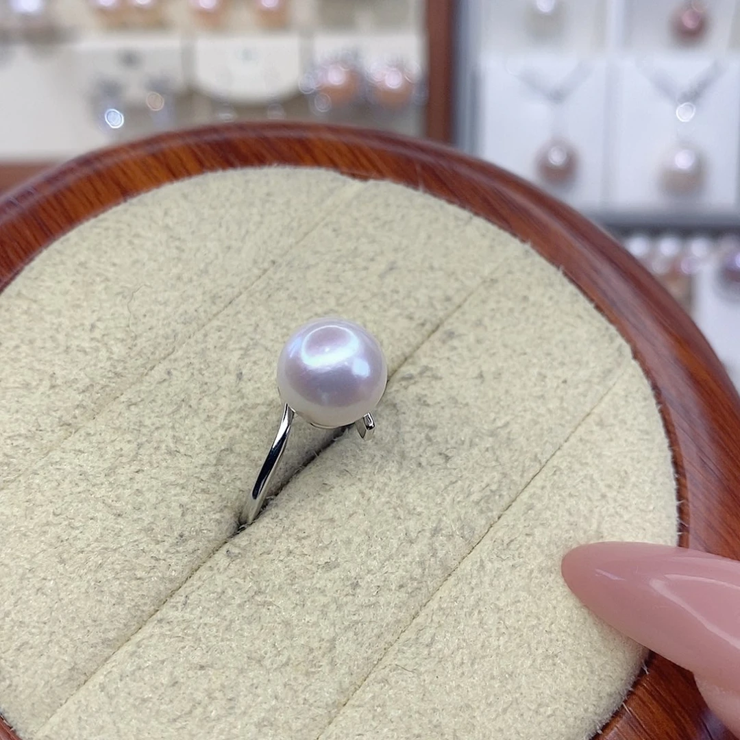 淡水珍珠戒指合金F