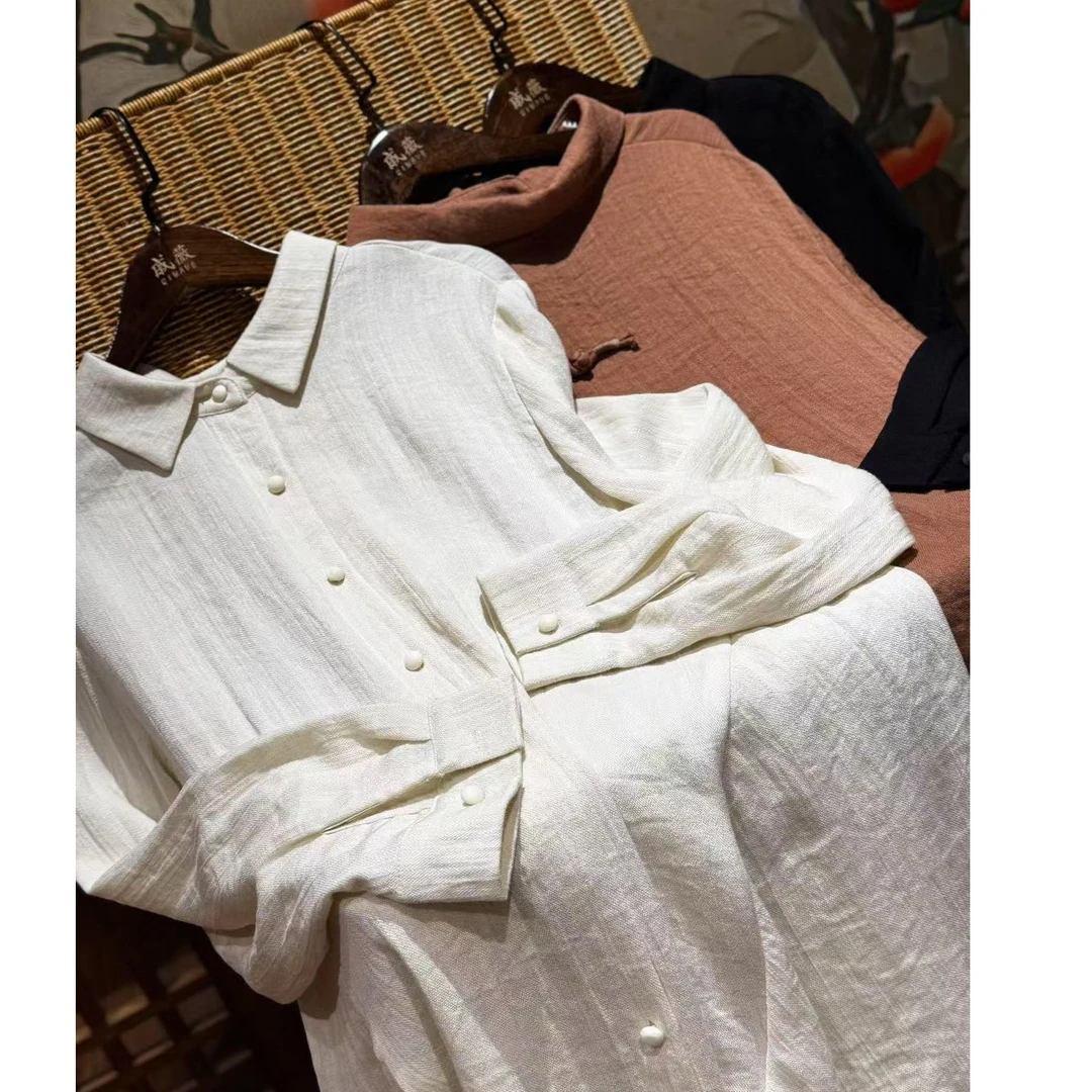 戚薇原创长70早春高品质时尚百搭国风上衣