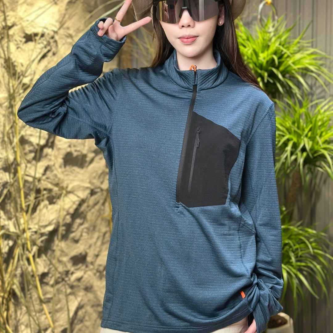 【龙龙专属】山系户外运动速干长袖T恤秋冬休闲保暖打底衫27238