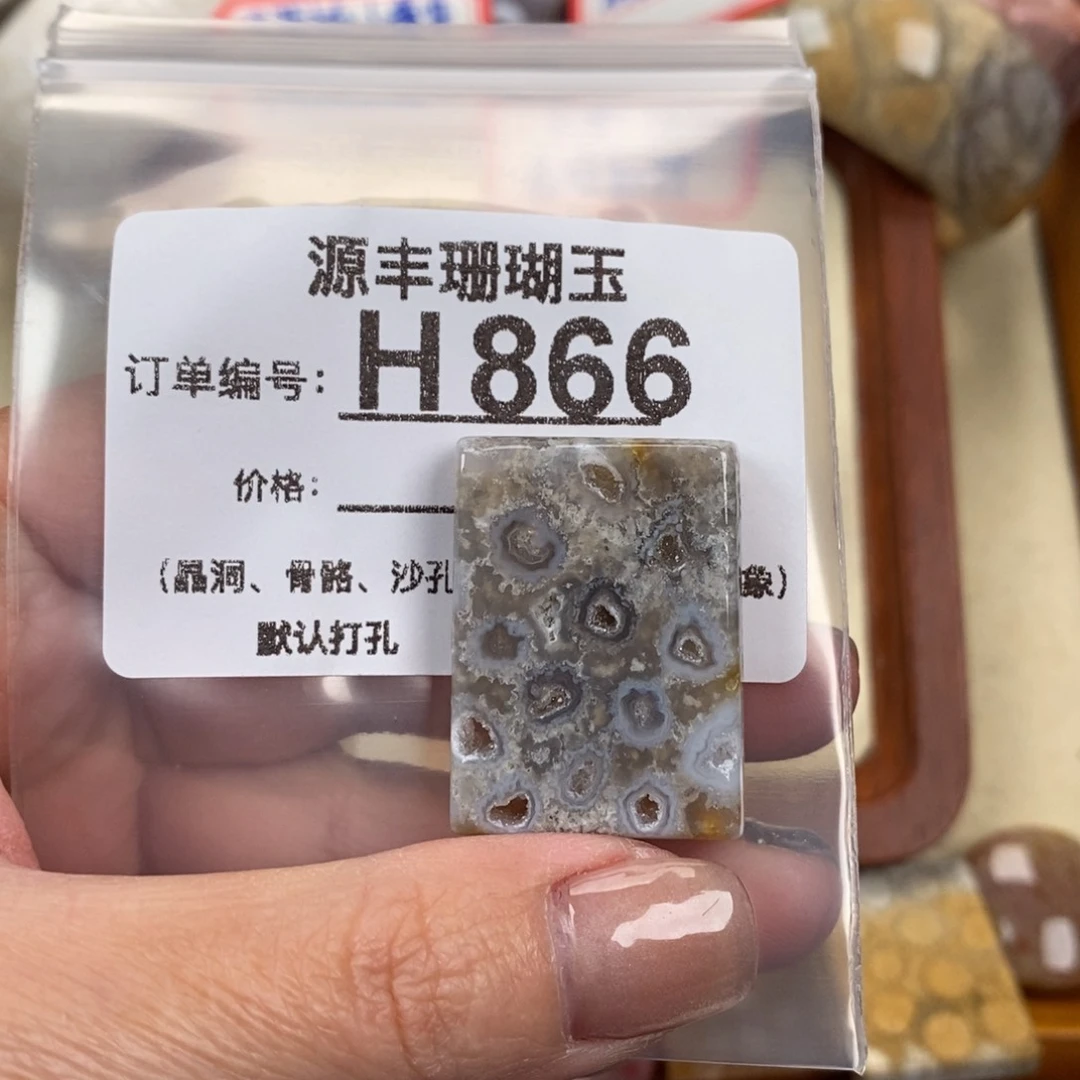 硅化玉颈饰未镶嵌7****