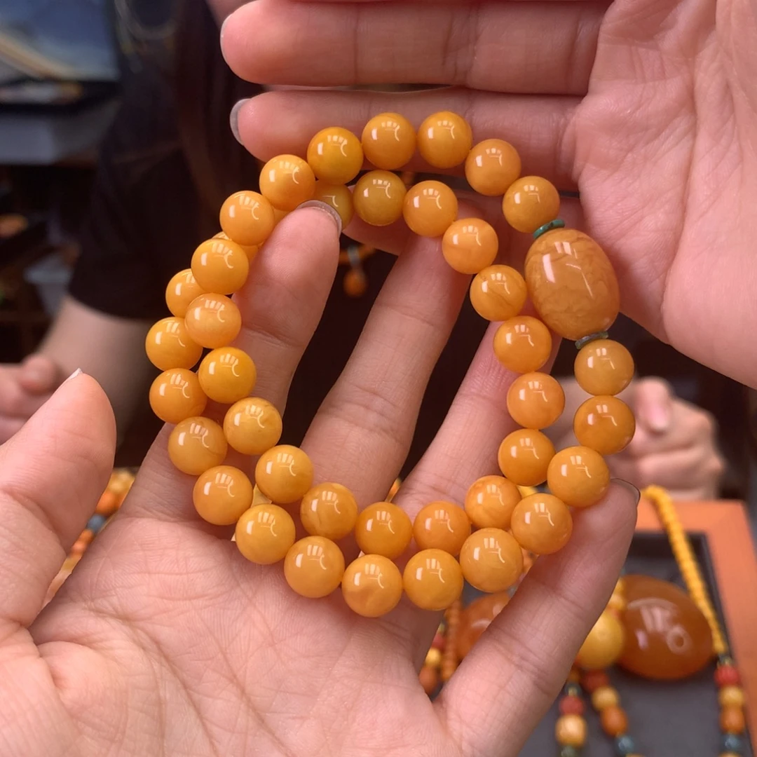 手串蜜蜡未镶嵌天然