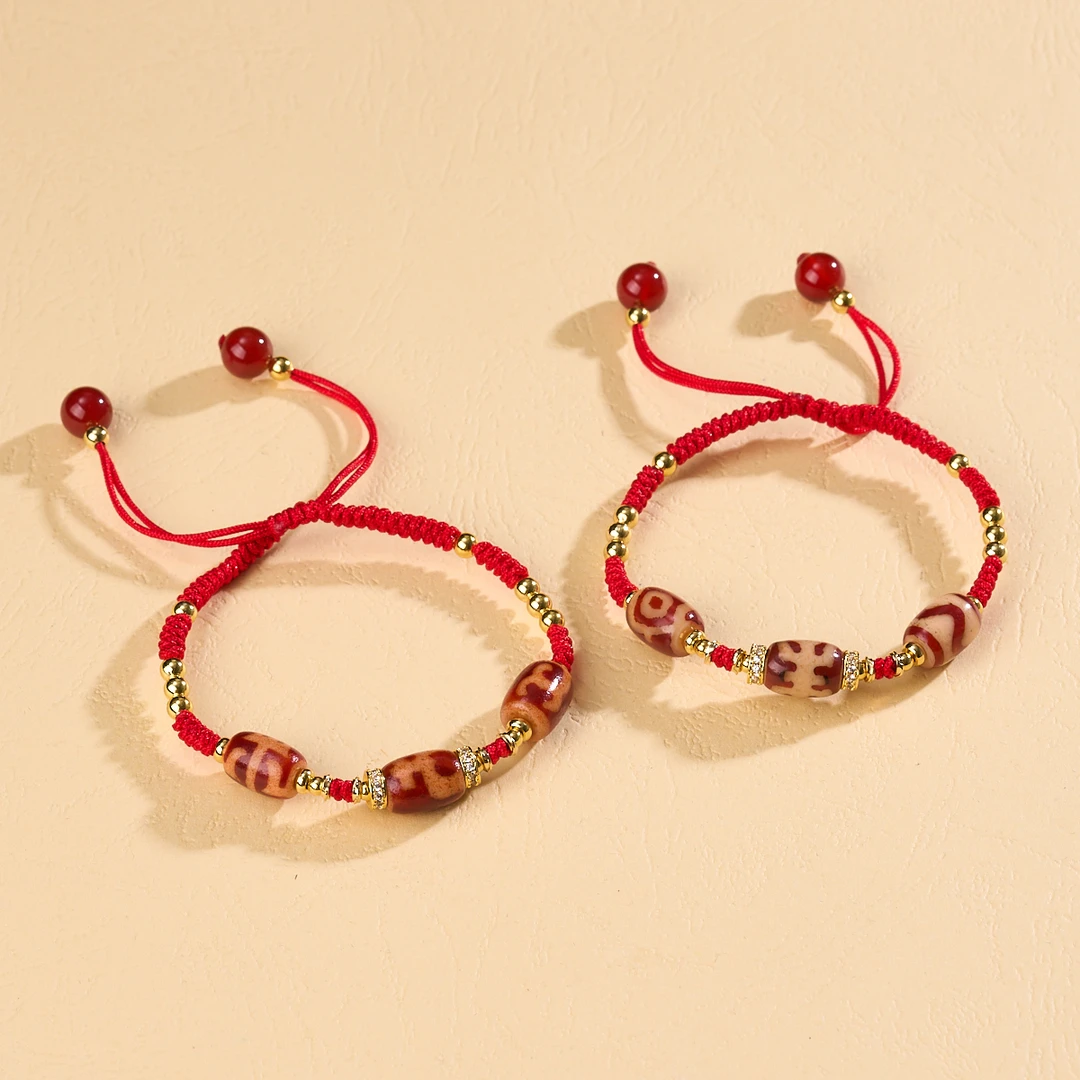 【云丹拉姆】丨XY红肉多宝天珠手绳多样性发其一