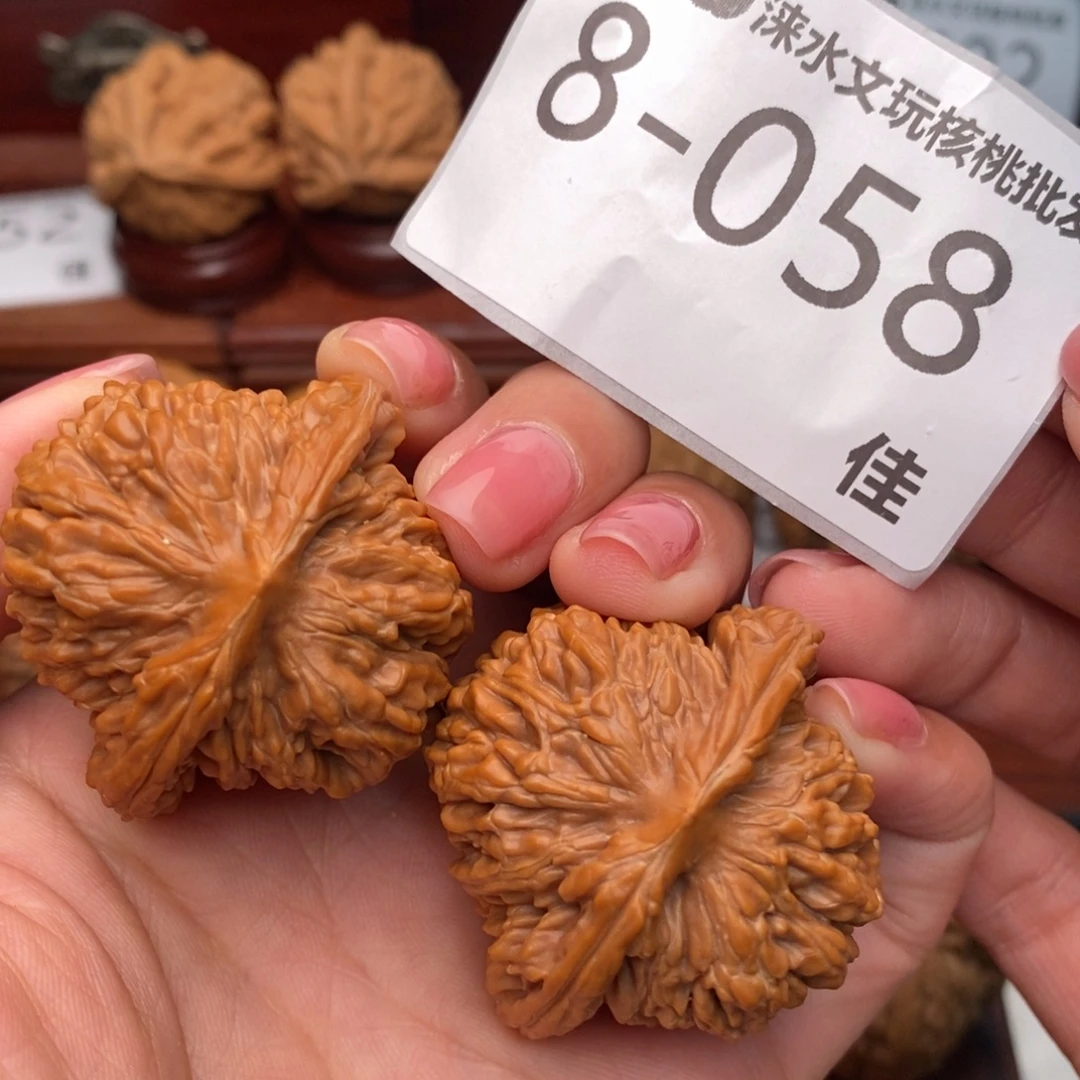 文玩核桃把件41四座楼