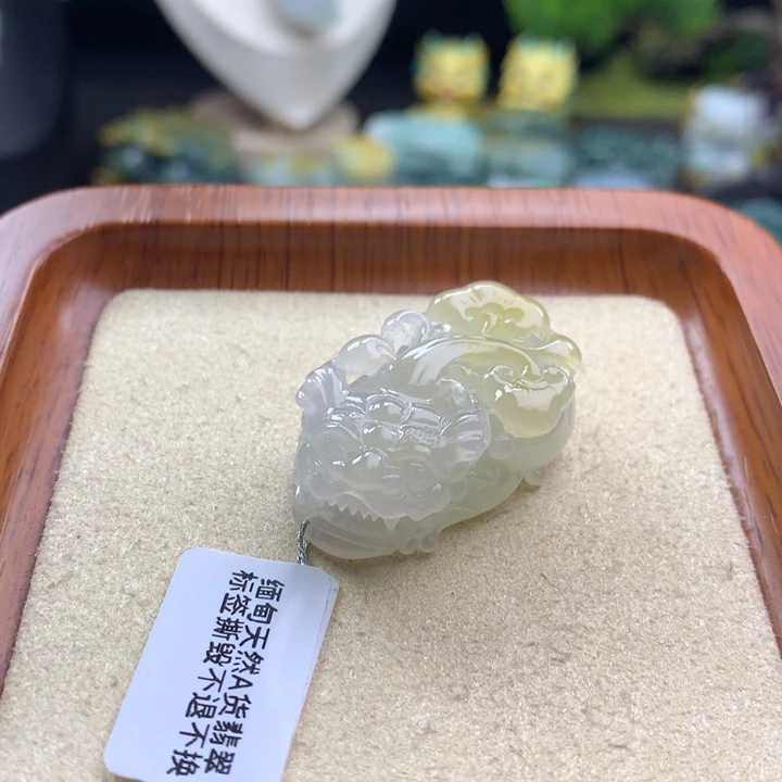翡翠未镶嵌颈饰貔貅11