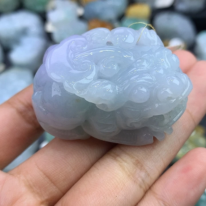 翡翠未镶嵌颈饰天然缅甸翡翠