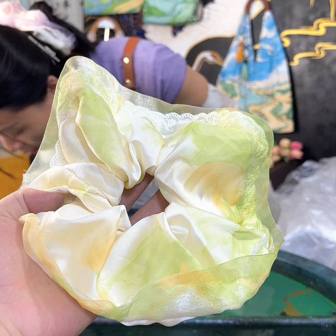 486蕾丝发圈手作