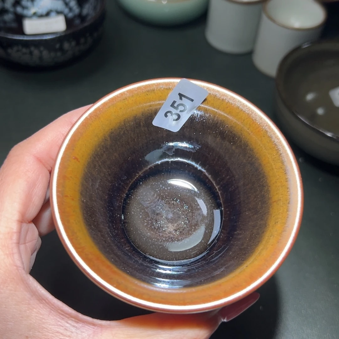 茶盏全手工原矿原釉建盏