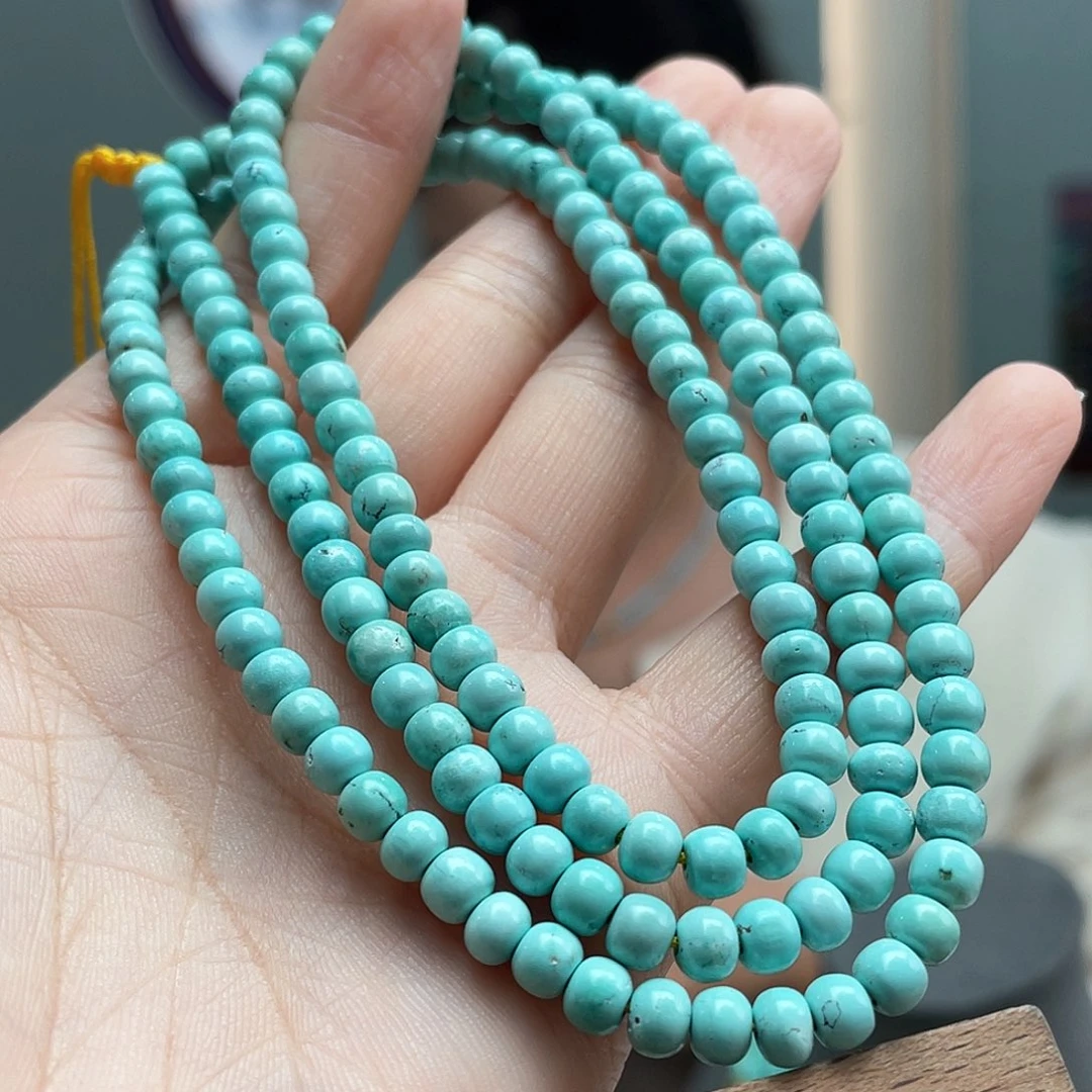 绿松石未镶嵌颈饰