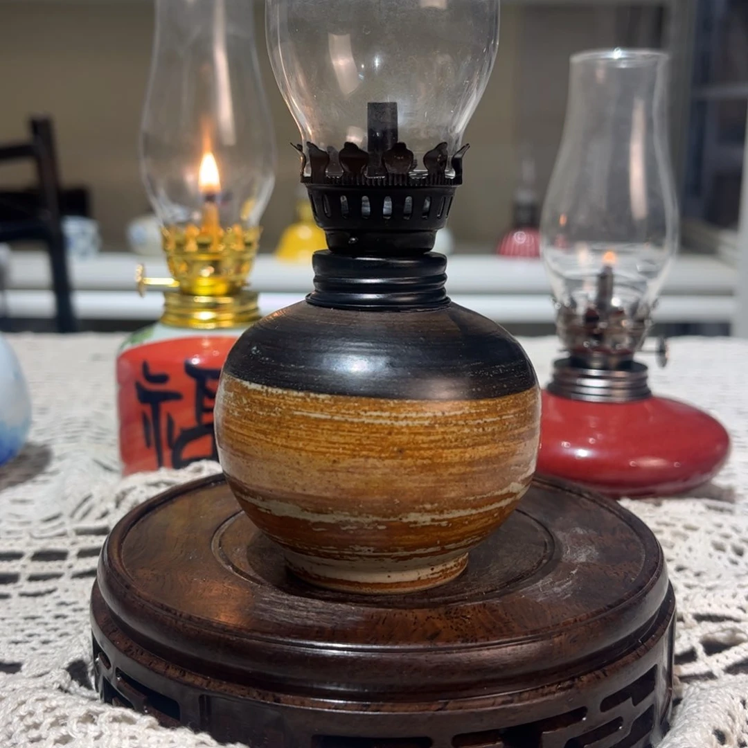 摆件景德镇陶瓷香薰灯