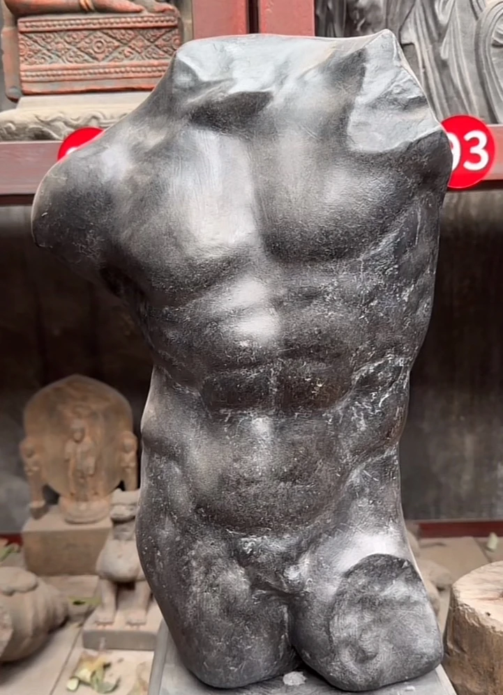 高端复古躯干摆件