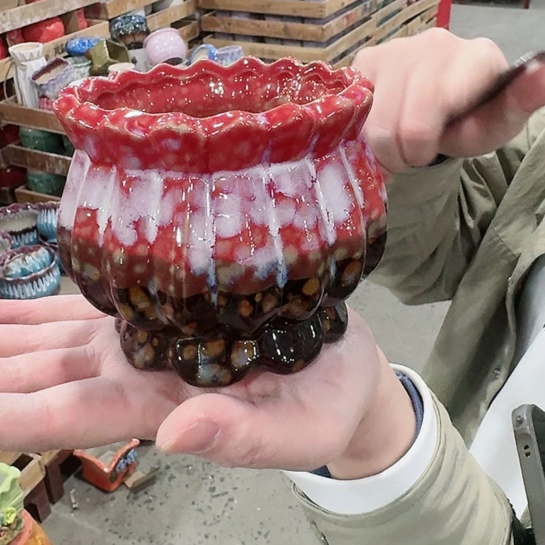 【闪购商品】陶瓷福利品，花盆凑单满10元发货！