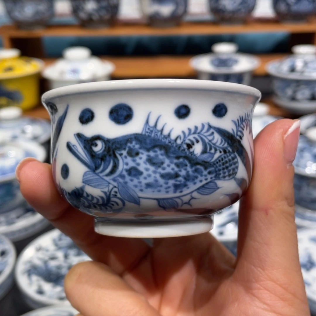 景德镇陶瓷手工手绘茶器