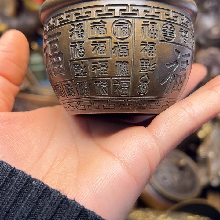 铜器摆件老王直播间