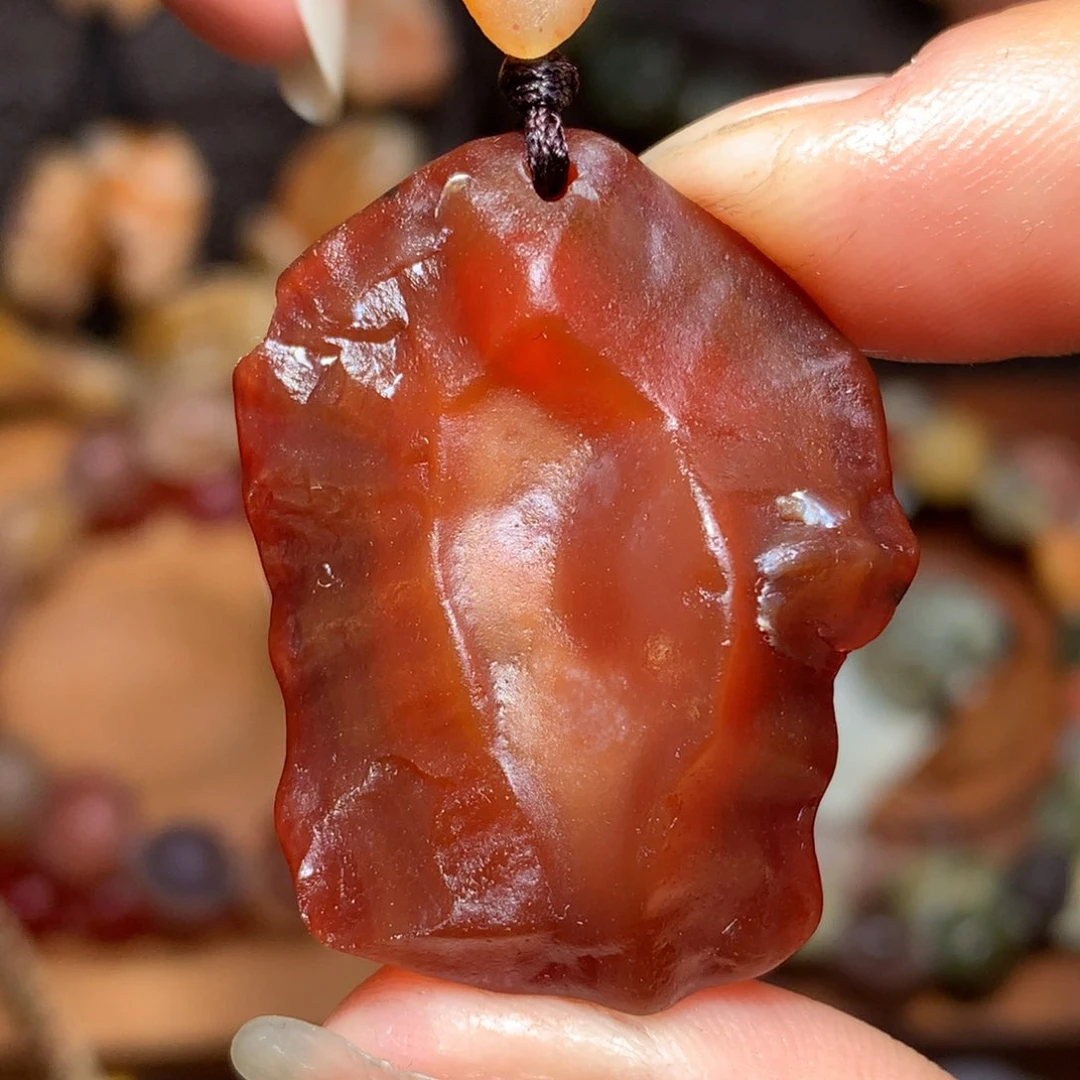 未镶嵌玛瑙/玉髓珠宝半成品