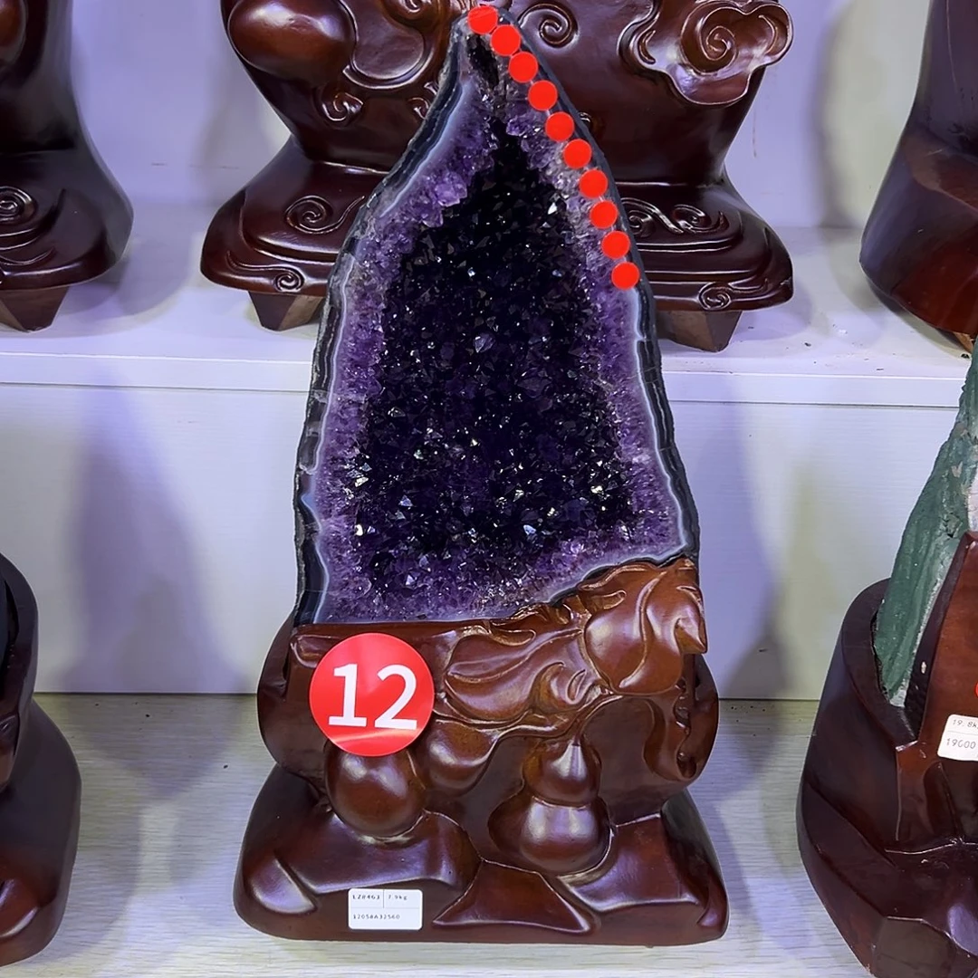 紫晶大型摆件（非配饰）未镶嵌