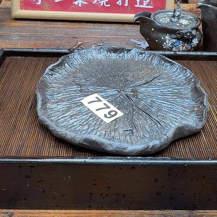 纯手工制作粗陶茶具